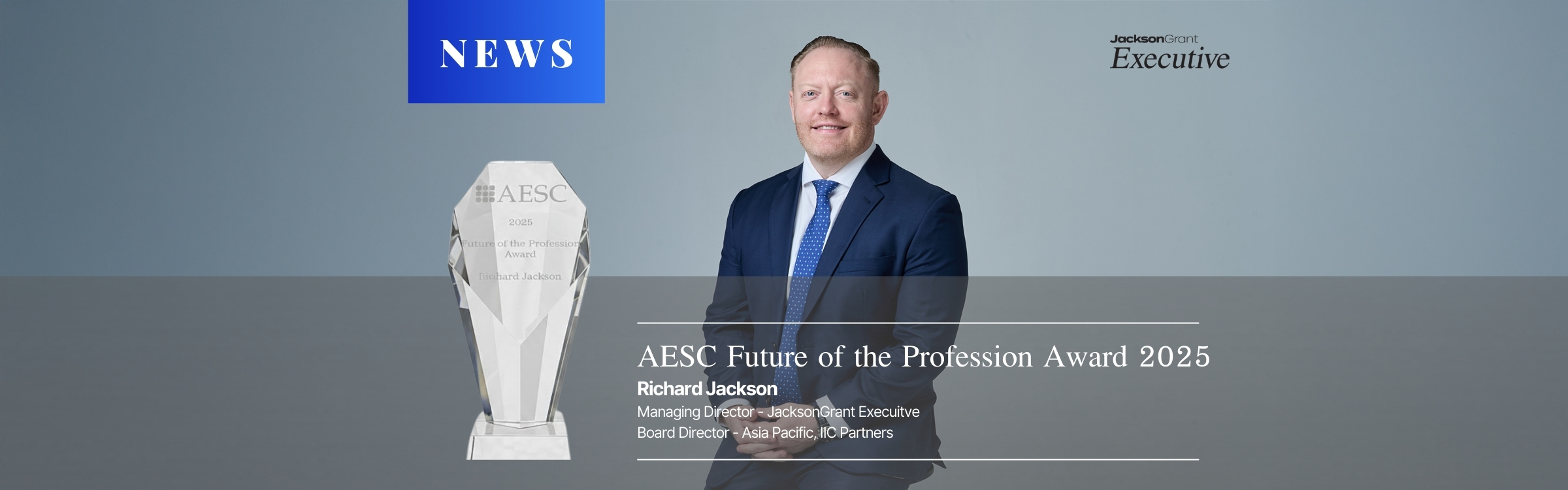 JacksonGrant Executive Receives AESC Future of the Profession Award 