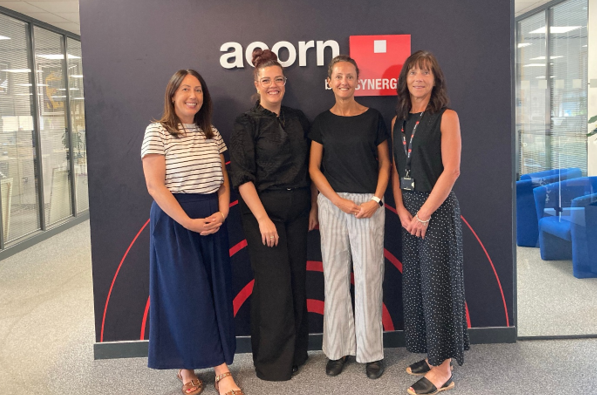 Acorn by Synerige partners with two women's charities to help build career confidence 