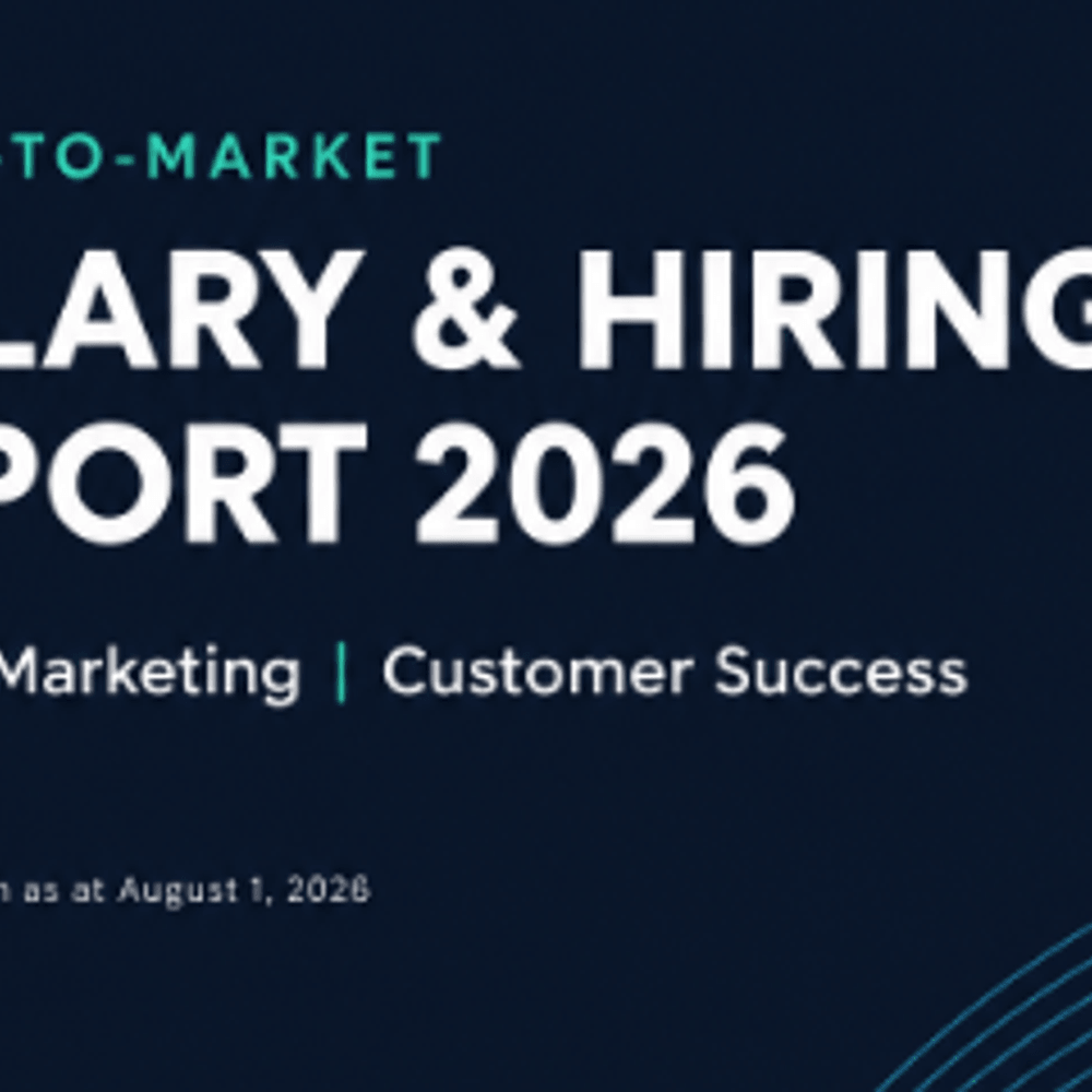 US Go-to-Market Salary & Hiring Trends 2026