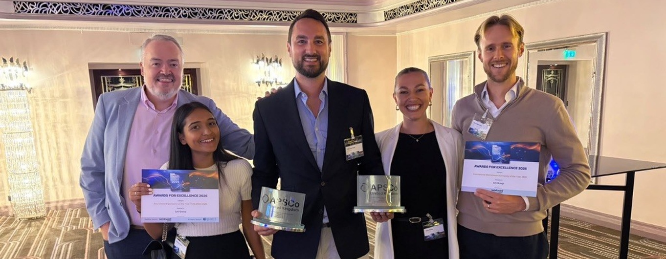 LHi Group wins two APSCo Awards for Excellence 2026