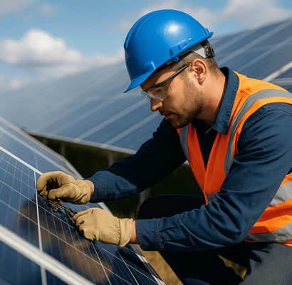 WHY WORK IN THE SOLAR INDUSTRY? THE ADVANTAGES OF SOLAR JOBS IN UTILITY-SCALE PV