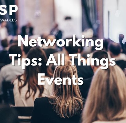 NETWORKING TIPS: ALL THINGS EVENTS