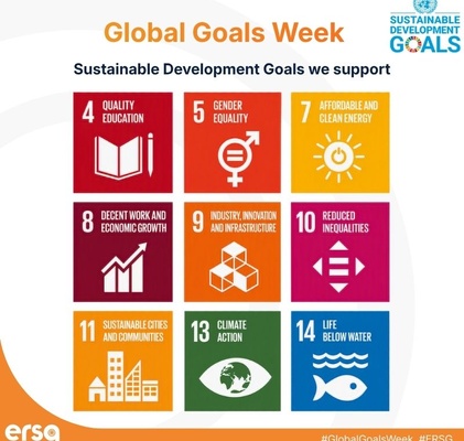 ERSG Sustainable Development Goals: Global Goals Week