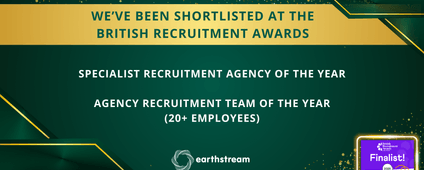EarthStream Shortlisted at the British Recruitment Awards 2025