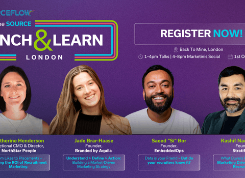Proving ROI in Recruitment Marketing: Lessons from SourceFlow’s London Lunch & Learn