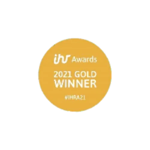 IHR Awards 2021 Gold WInner