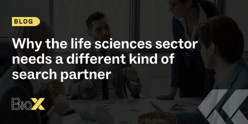 Why the life sciences sector needs a different kind of search partner