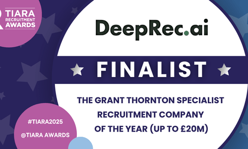 DeepRec.ai Shortlisted at the 2025 TIARA Awards
