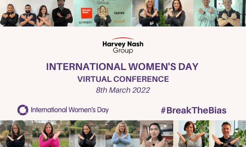 Harvey Nash Group host International Women’s Day Virtual Conference on Tuesday 8th March 2022