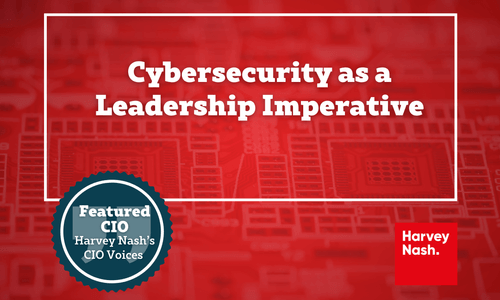 Cybersecurity as a Leadership Imperative
