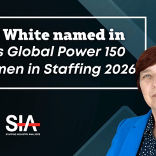 Bev White named in SIA’s Global Power 150 Women in Staffing 2026