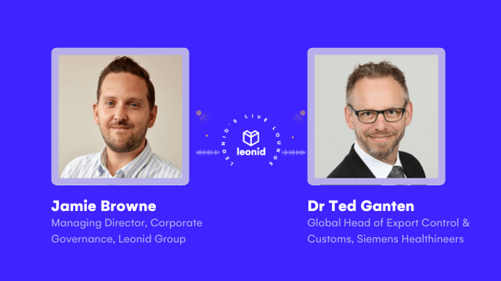 Hallmarks of a successful team in this new era of trade compliance - with Dr Ted Ganten