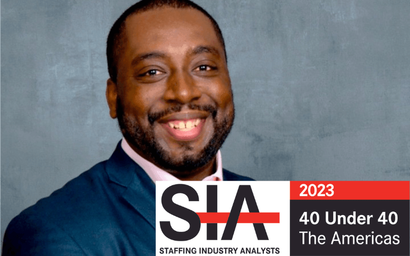 VP of Client Solutions Arsenio T. Bell named in Staffing Industry Analysts’s 40 under 40 list for 2023