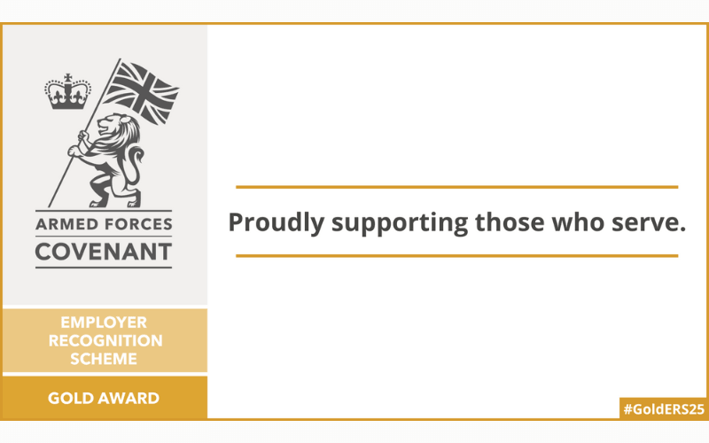 Impellam Group Receives Gold Award in Defence Employer Recognition Scheme 