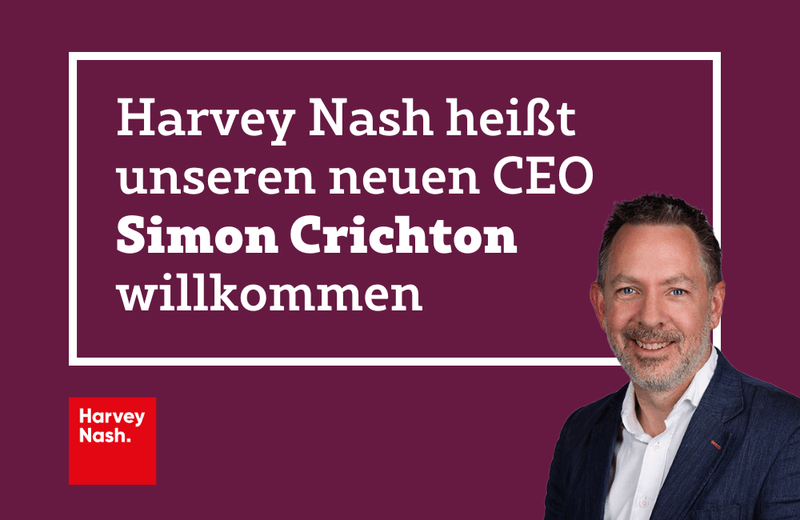 Harvey Nash ernennt Simon Crichton zum CEO, um die nächste Wachstumsphase voranzutreiben
