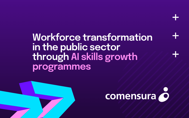 Workforce transformation in the public sector through AI skills growth programmes  
