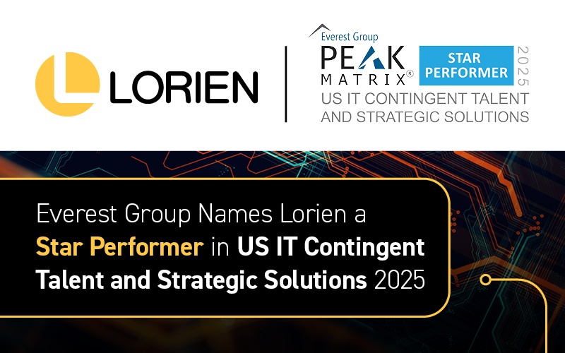Lorien Named a Star Performer in 2025 Everest Group PEAK Matrix® for US IT Contingent Talent and Strategic Solutions 