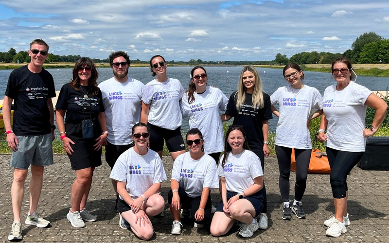 Impellam Dragon Boat Race raises almost £10,000 for charity partner Lia’s Wings 