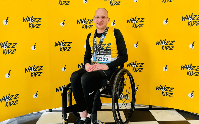 Stephen Salmon: Championing inclusion through Whizz Kidz and marathon fundraising