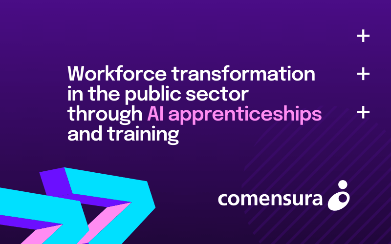 Workforce transformation in the public sector through AI apprenticeships and training 