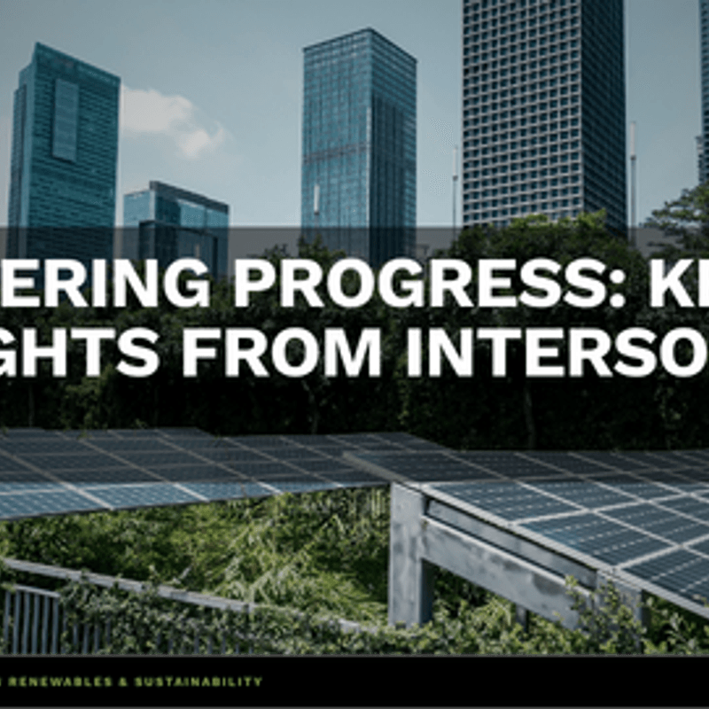 Powering Progress: Key Insights from Intersolar 2025 