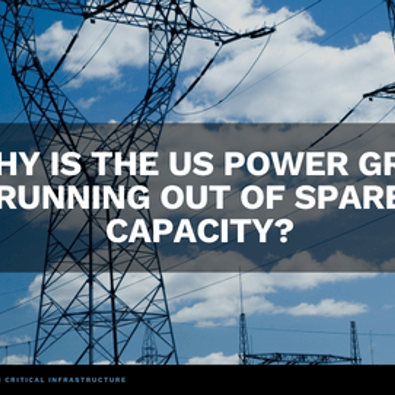 Why is the US power grid running out of spare capacity?