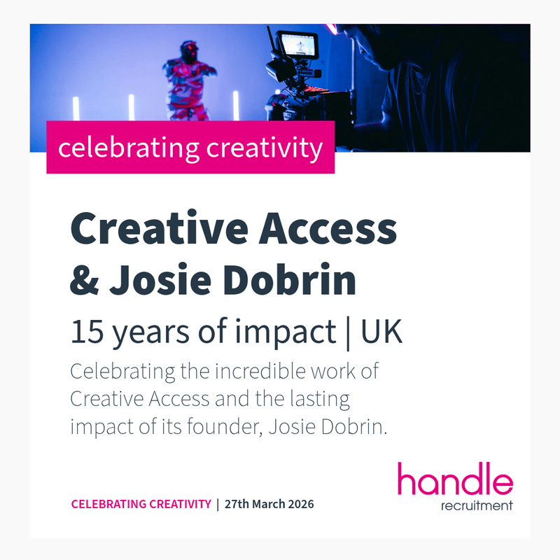 Celebrating Creativity | Creative Access and Josie Dobrin