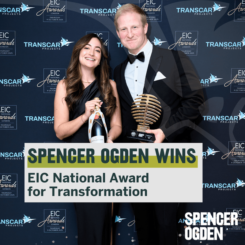Spencer Ogden Wins EIC National Award for Transformation