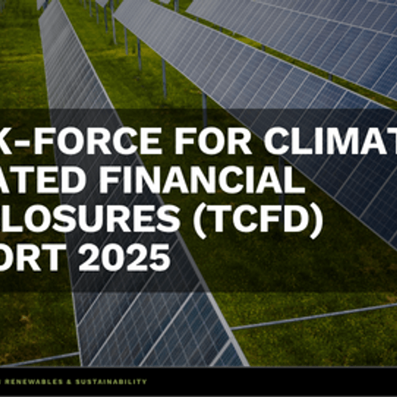 Task-force for Climate-related Financial Disclosures (TCFD)  Report 2025