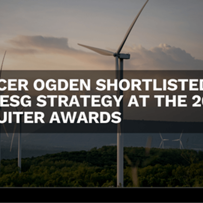 Spencer Ogden Shortlisted for Best ESG Strategy at the 2025 Recruiter Awards