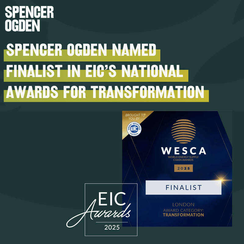 Spencer Ogden Named Finalist in EIC’s National Awards for Transformation