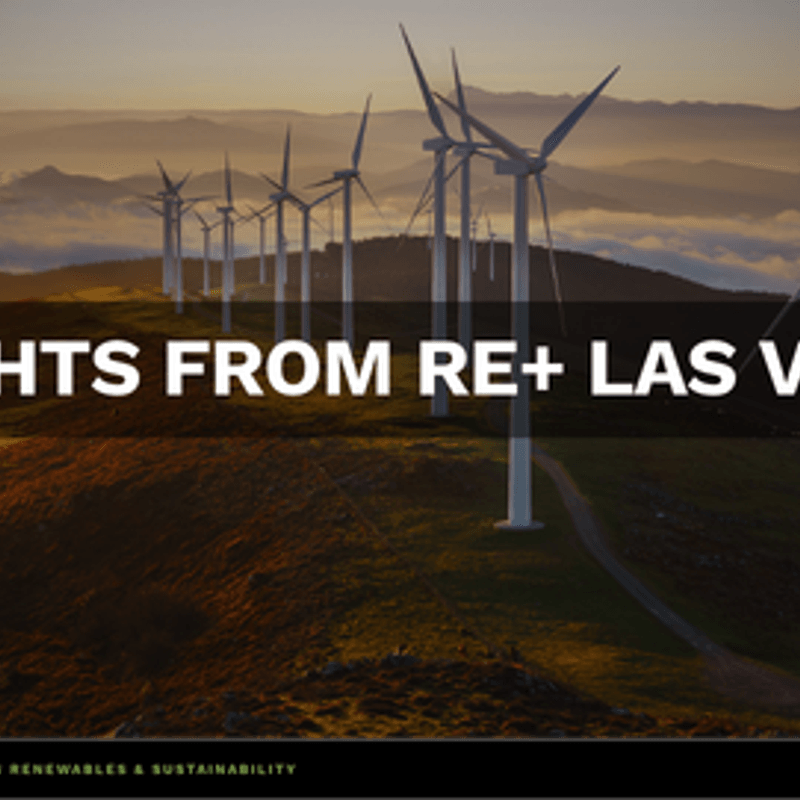 Insights from RE+ Las Vegas  