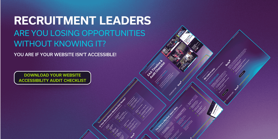 Download this Recruitment Website Accessibility Audit Checklist 
