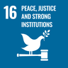 Peace and justice strong  institutions