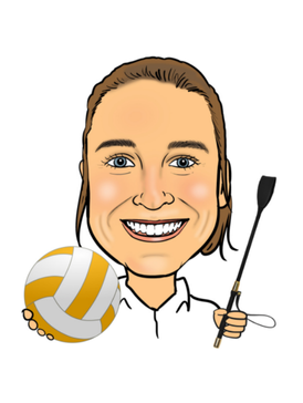 Emma Ruttle caricature