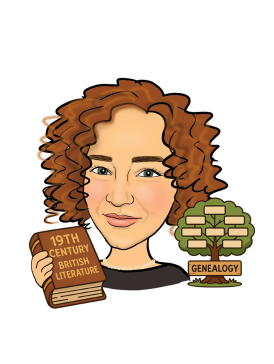 Amy Forrest caricature