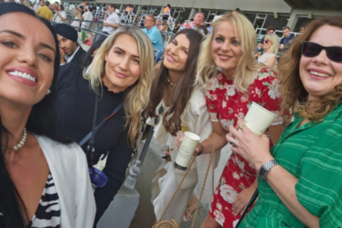 Group of women in a picture