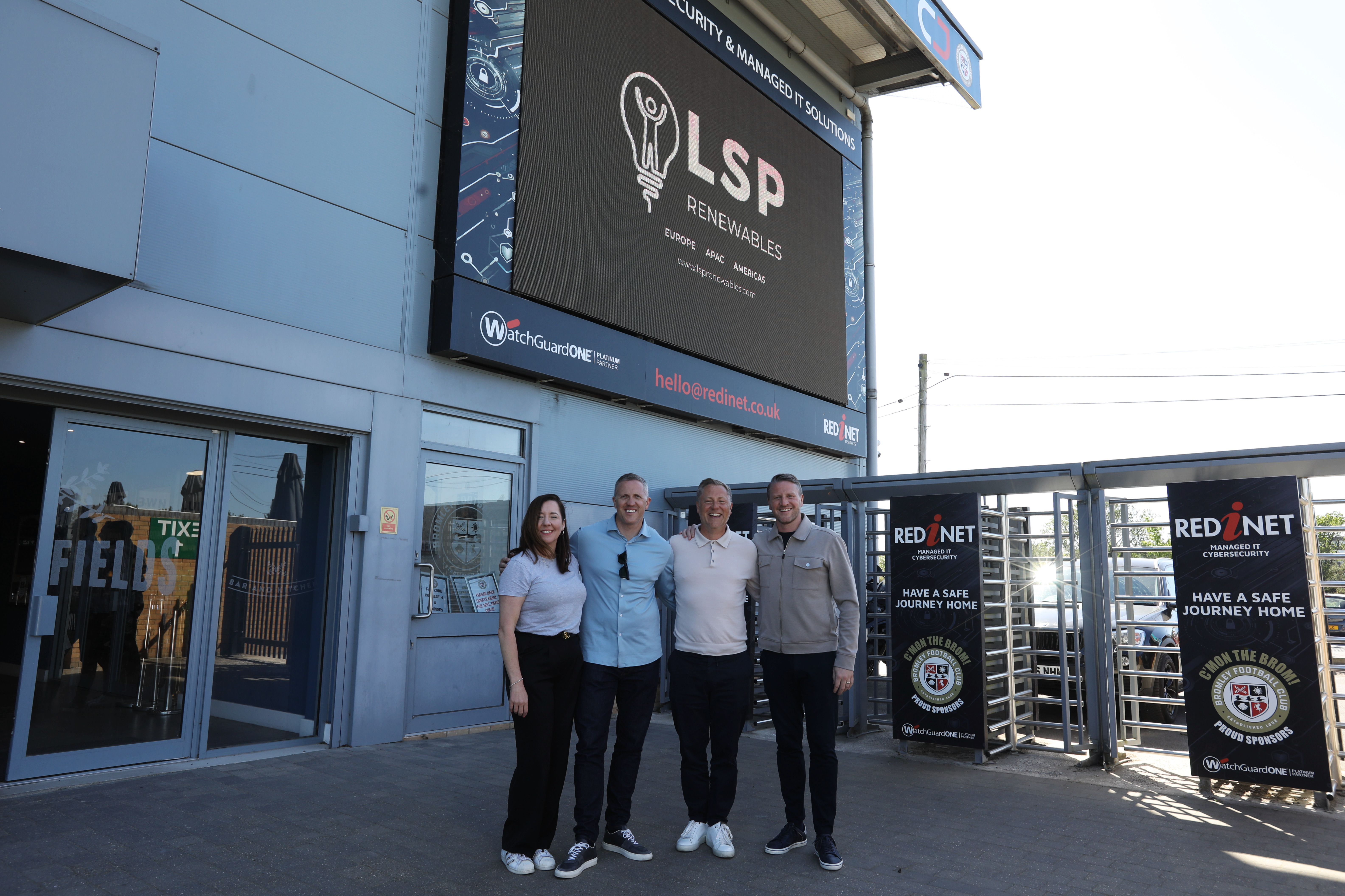LSP Renewables Continues Main Sponsorship Partnership with Bromley Football Club into 2026